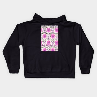 flowers pattern Kids Hoodie